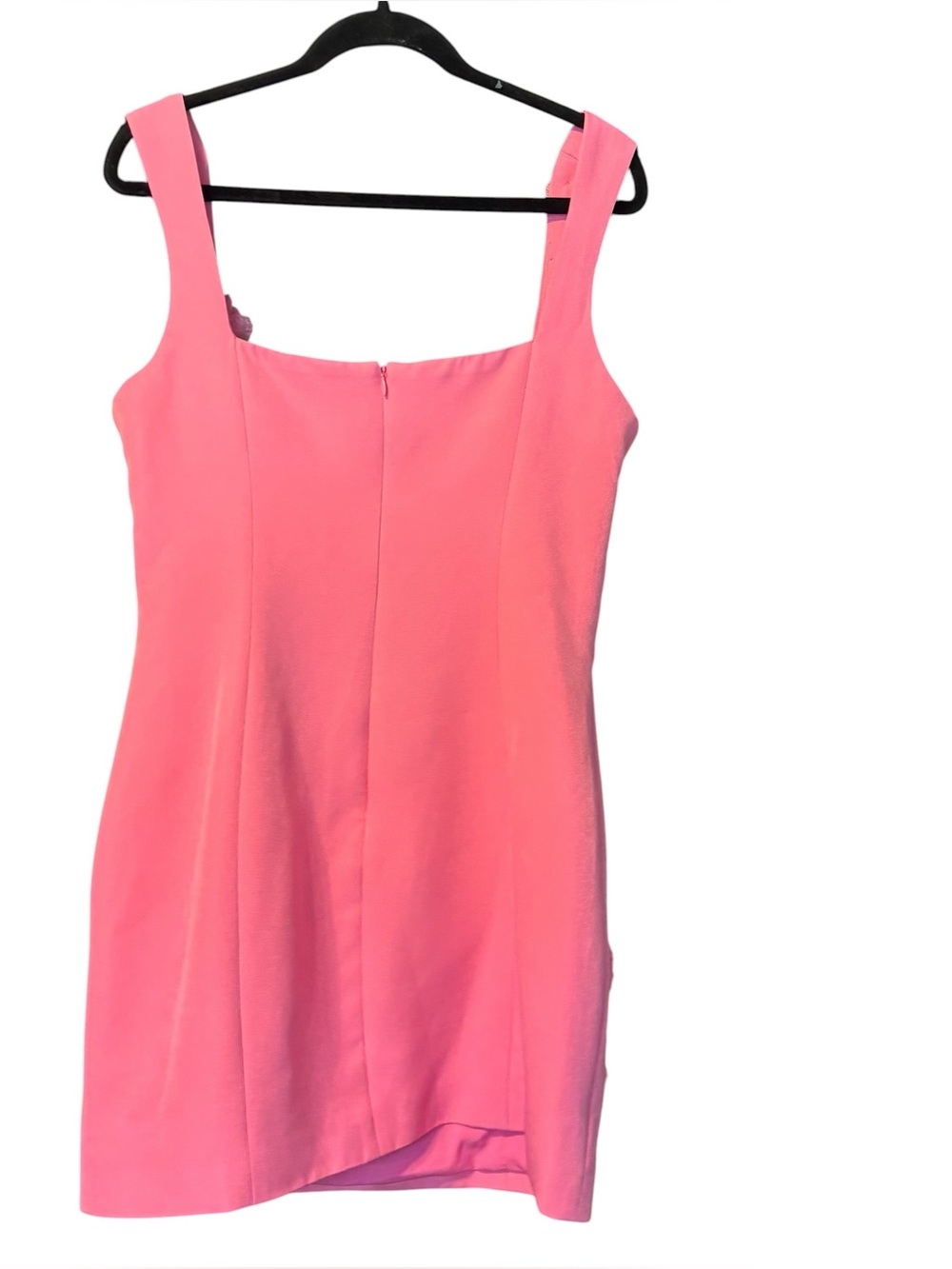 Revolve Elliatt Trompe 3D Floral Mini Dress Bubble Gum Pink Size Large - Picture 3 of 6